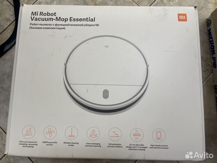 Xiaomi Mi Robot Vacuum-Mop Essential с сзу