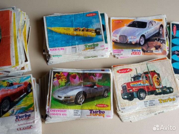 Вкладыши и этикетки. Жвачка