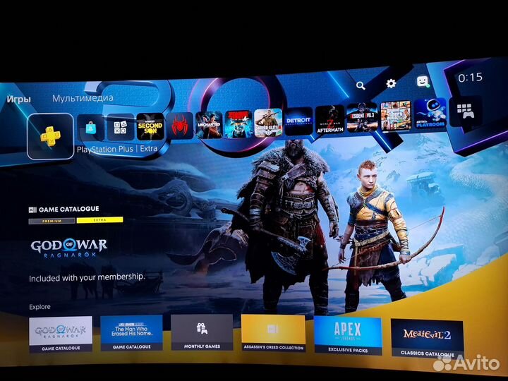 Sony playstation 5 с дисководом слим