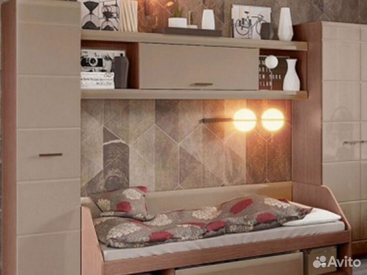 Надстройка одноярусной кровати Симба кофе