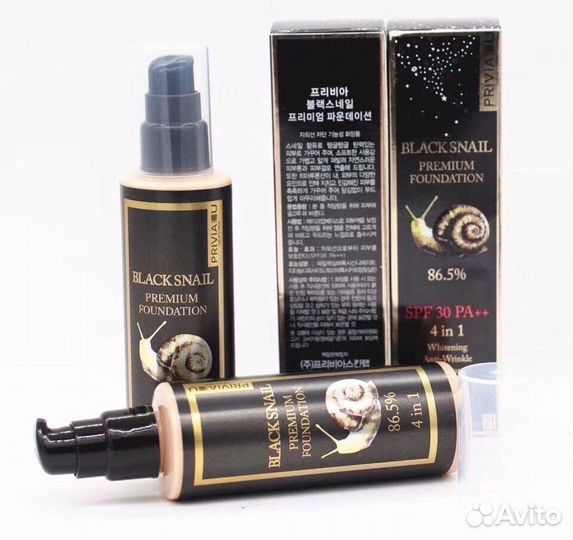 Тональный крем с улиткой