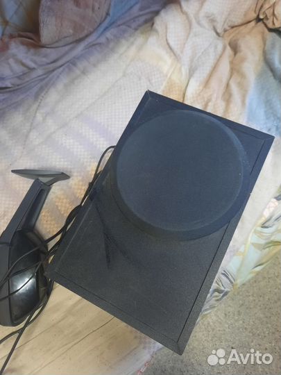 Сабвуфер и колонки бу