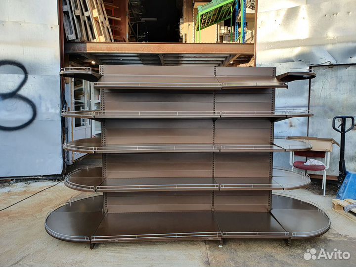 Стеллаж островной, торцевой Микрон серия К 25