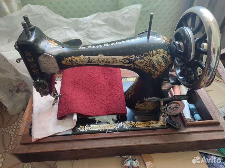 Швейная машинка зингер антикварная