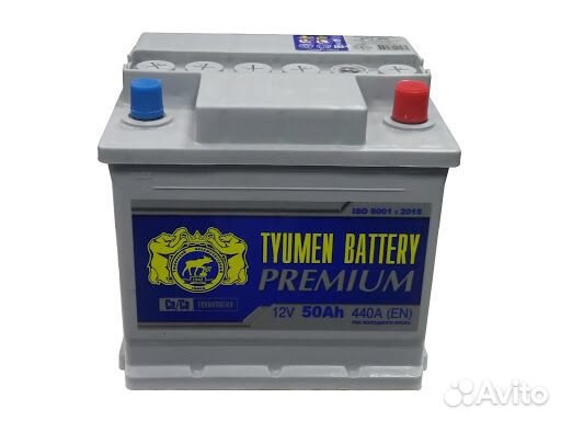 Аккумулятор Тюмень Премиум 50 Ah для Nissan Note