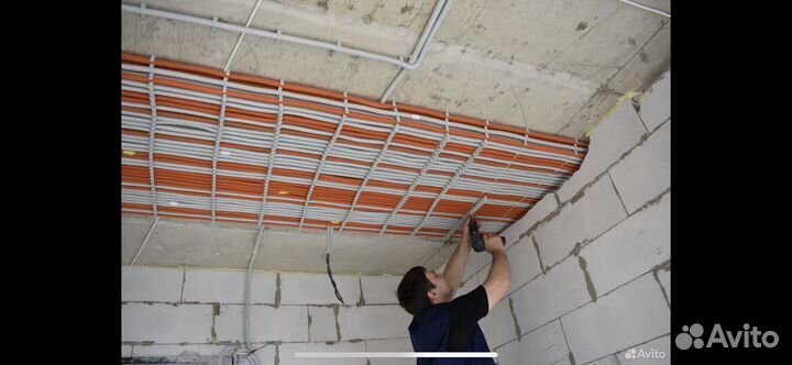 Замена проводки \ Монтаж проводки \ Электромонтаж