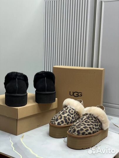 Тапочки UGG Funkette На Резинке Размеры 36-40