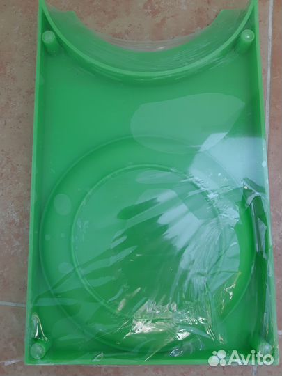 Доска разделочная пластик с тарелкой