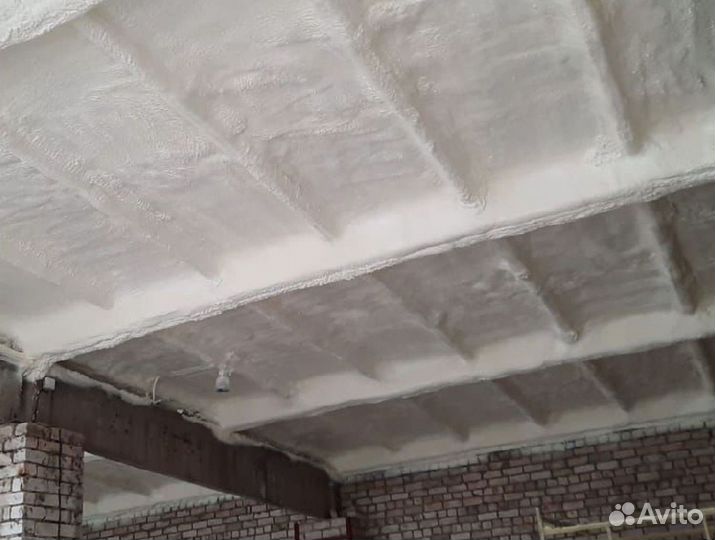 Утепление фасада напылением ппу