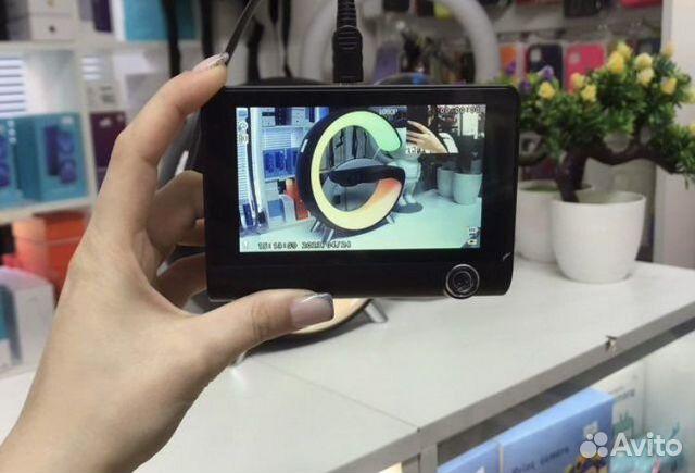 Видеорегистратор 3в1 с камерой салона (новый)