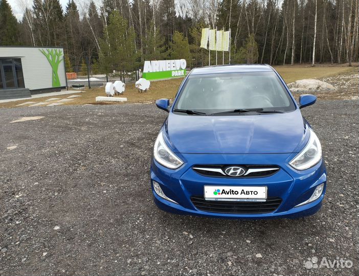 Hyundai Solaris 1.4 AT, 2014, 76 500 км
