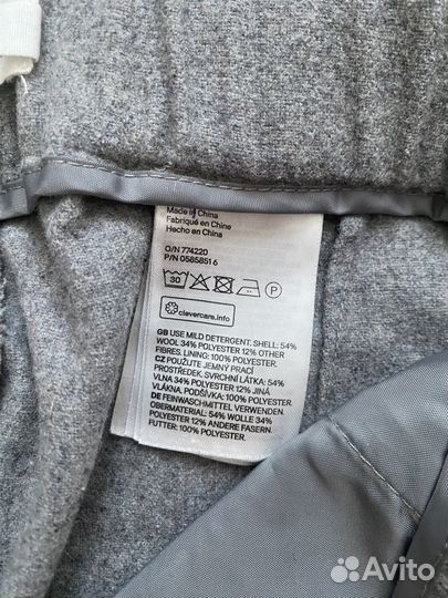 Брюки женские шерсть 42 H&M