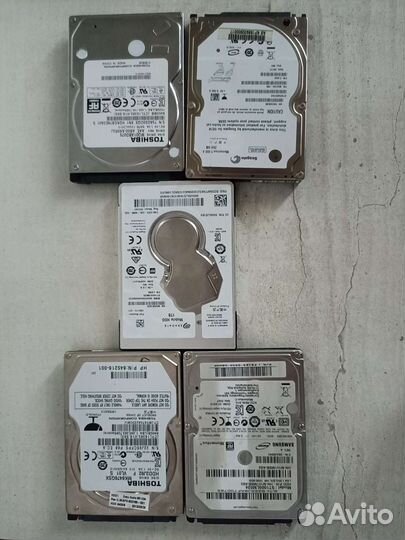 Жесткие диски для ноутбука/500гб/1тб/750гб