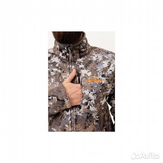 Куртка флисовая King Hunter jacket (Camo Snow ) XL