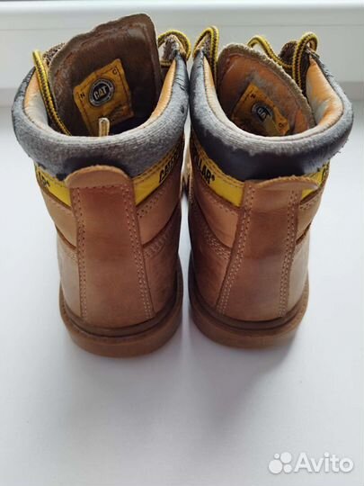 Ботинки демисезонные кожаные