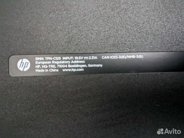 Ноутбук HP pavilion