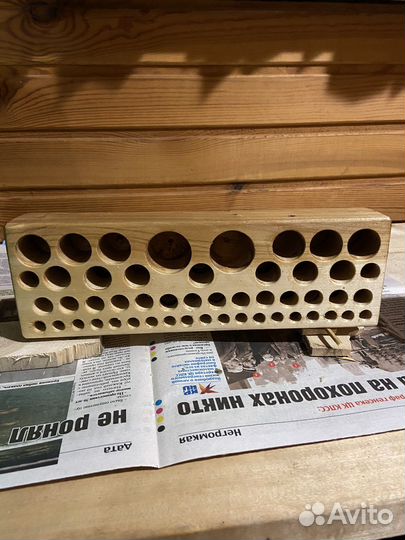 Подставка органайзер для кожевенных инструментов