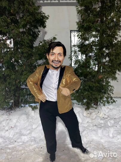 Ростовая кукла, поздравление Стас Михайлов