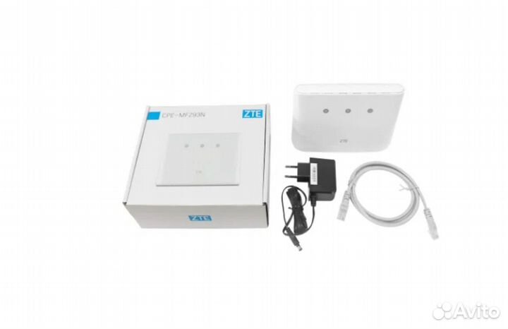 4G Wi-Fi Роутер ZTE 293N на сим-карте