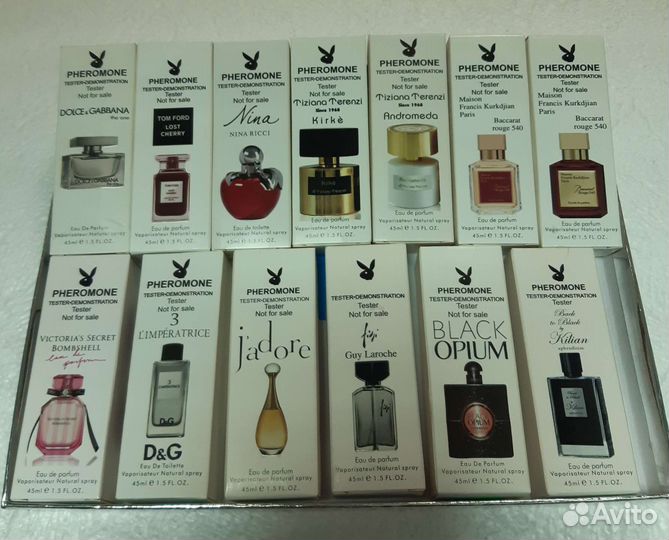 Тестеры женские и мужские