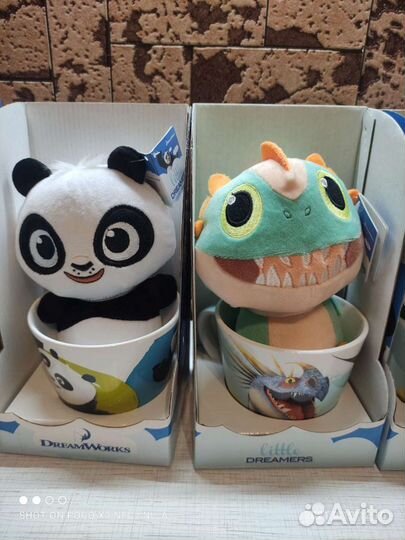 Игрушки в кружке, игрушки-подушки