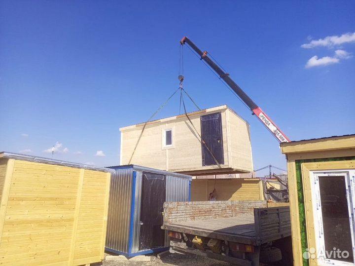 Бытовка и хозблок строительные на заказ
