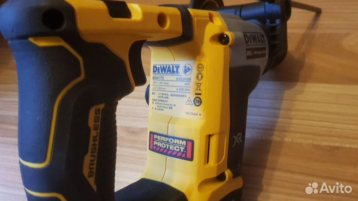 Перфоратор аккумуляторный dewalt dch172