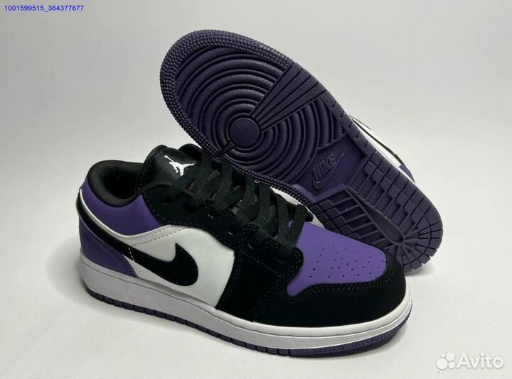 Кроссовки Nike Air Jordan 1 Low Court Purple