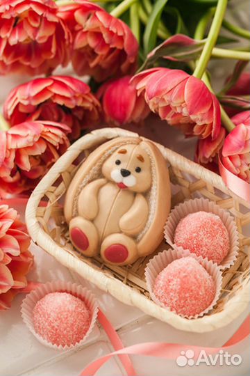 Пасхальный кролик, заяц, мыло ручной работы