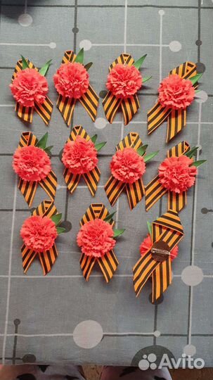 Георгиевская лента броши