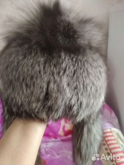 Шапка ушанка женская