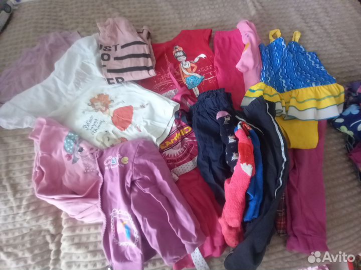 Вещи пакетом на девочку 92