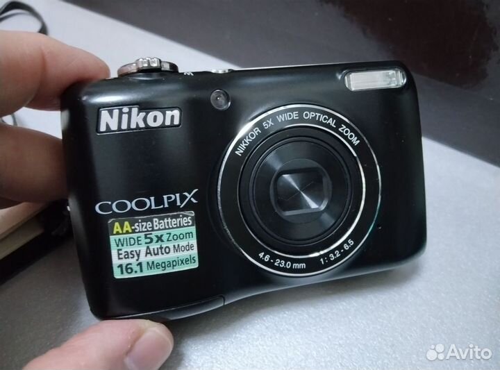 Nikon Coolpix L26 цифровая винтажная фотокамера