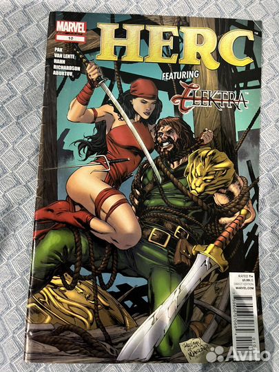 Комикс из США marvel 