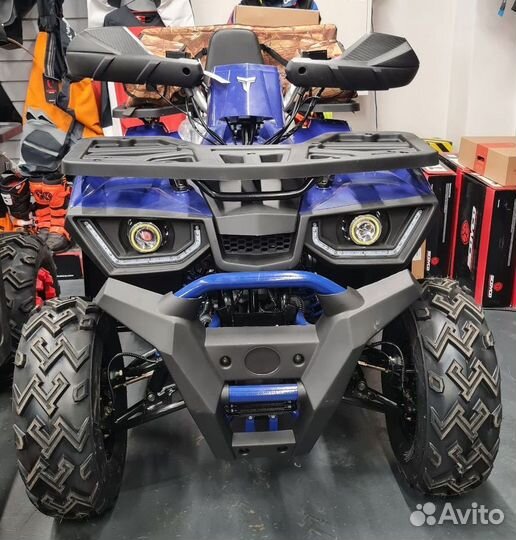 Квадроцикл Авантис H200Нью Люкс для Взрослых Син