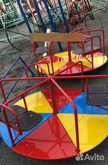 Детские игровые площадки карусель