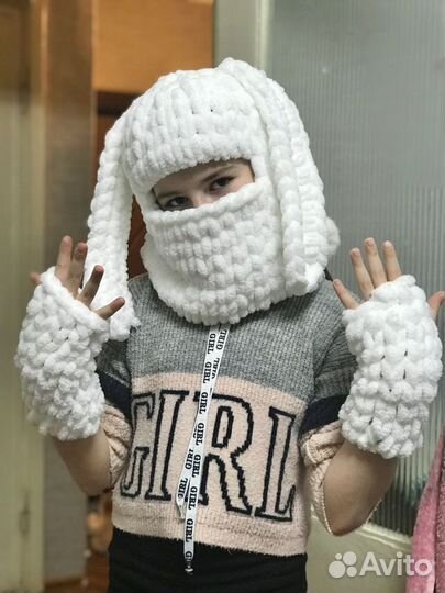 Вязанные балаклавы на заказ