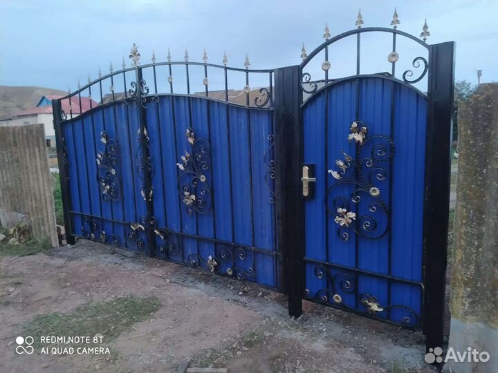 Ворота кованые