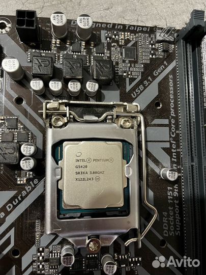 Комплект для сборки пк мат. плата+ проц+ память