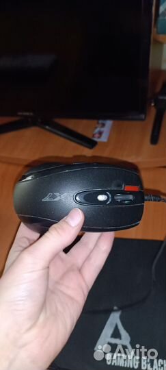 Игровая мышь + коврик