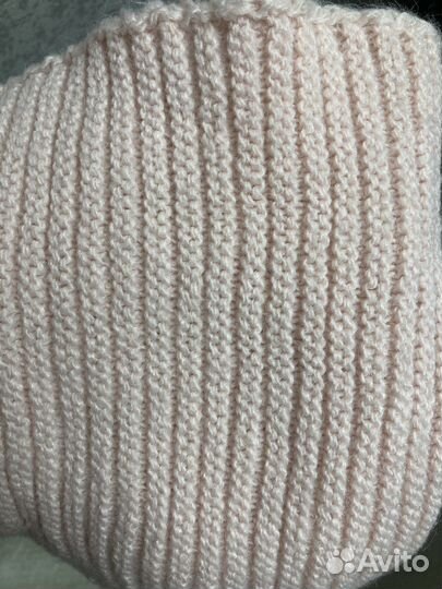 Шапка и снуд женский зима