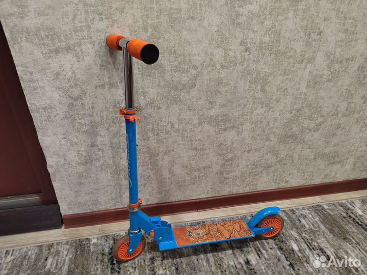 Самокат детский двухколесный бу