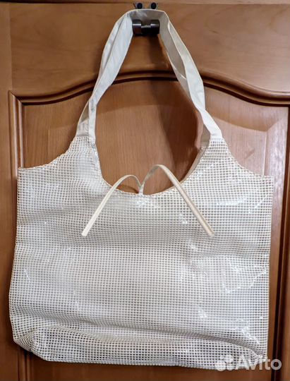 Итальянская пляжная непромокаемая сумка Leopard