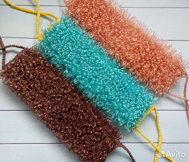 Мочалка ручной работы