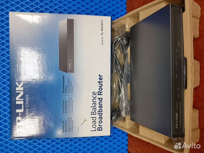 Маршрутизатор tp link TL-R470T+