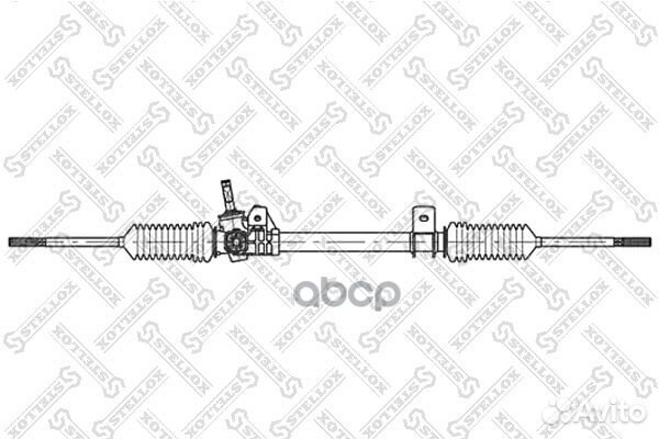 00-35029-SX рейка рулевая мех-ская 52209 Renau