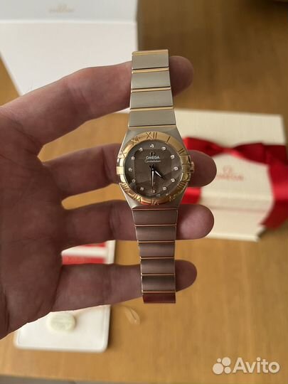 Женские часы Omega constellation 27 mm