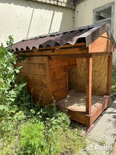 Будка для собаки утепленная