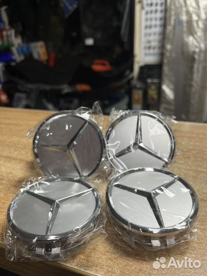 Колпачок колесного диска Mercedes-Benz 75mm