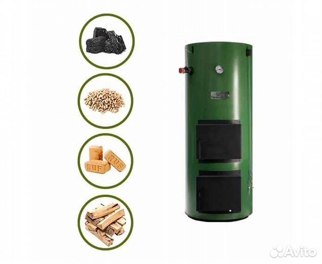 Твердотопливный котел
